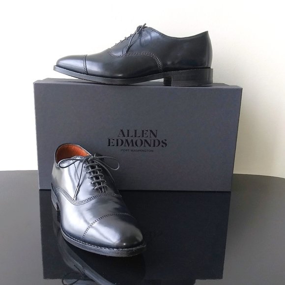 Allen Edmonds Park Avenue Shell Cordovan Cap-Toe Oxford Handcrafted in USA - Picture 3 of 13